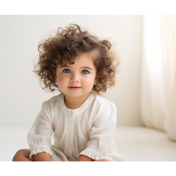 White Studio Digital Backdrop Window, Sitter, Child, Sheer Curtain, Studio, Digital Background