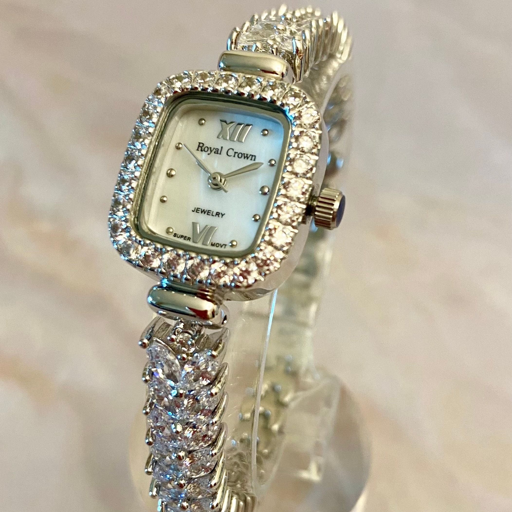 Royal crown watches deals silver 925 price