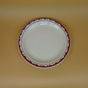 Restaurantware Vintage Grindley „Bordeaux“ Brot- und Butterteller