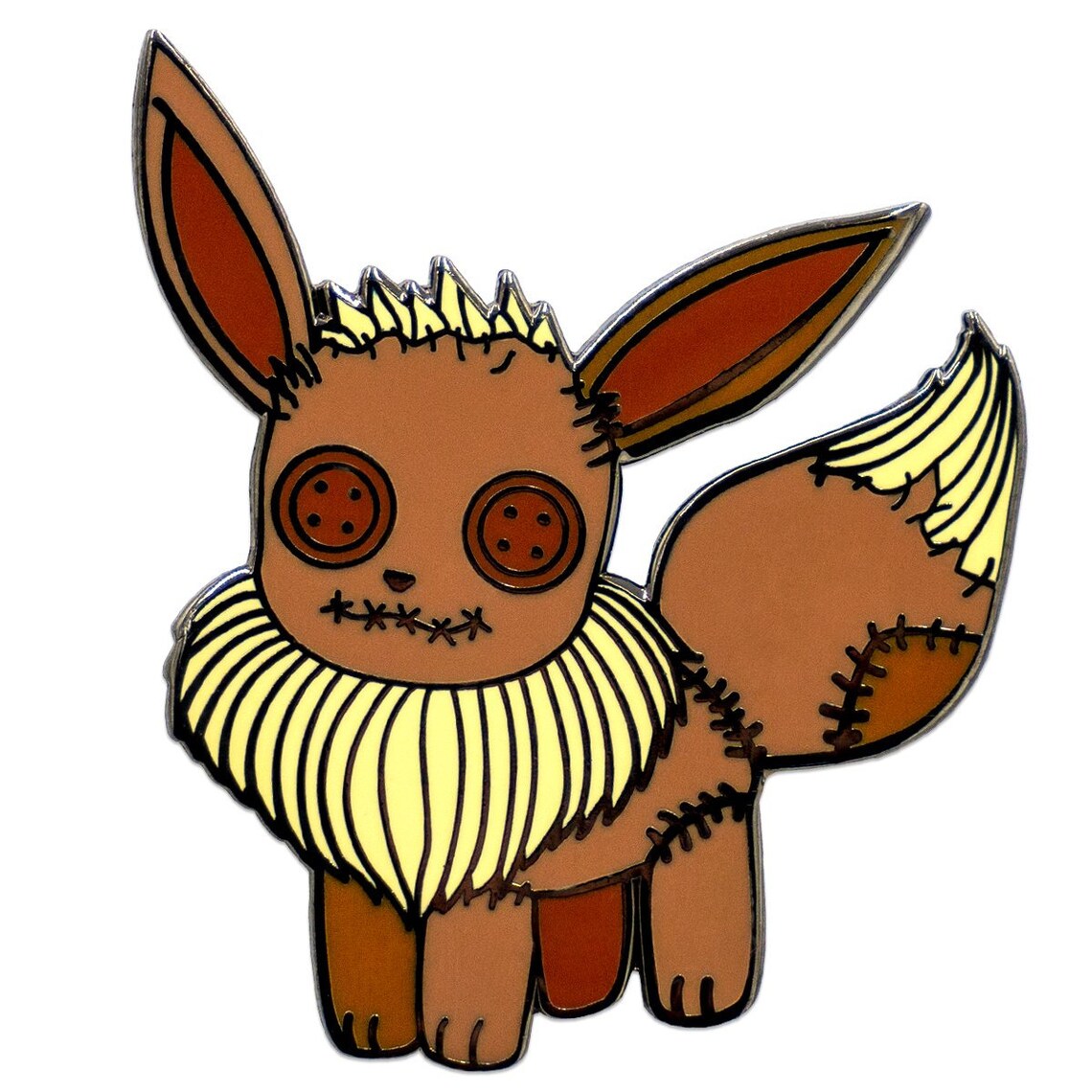 Voodoo Eevee Pokemon Hard Enamel Lapel Pin - Etsy