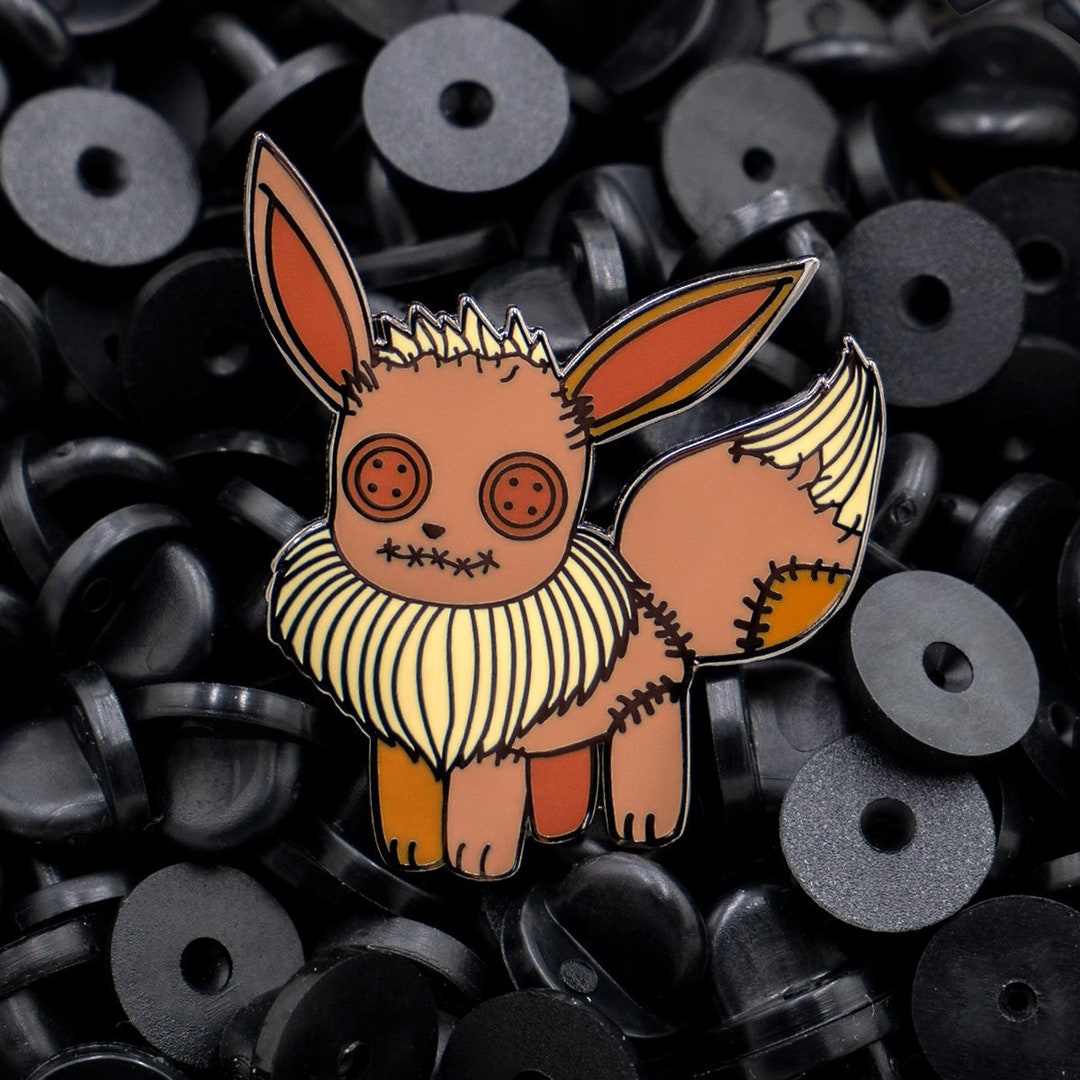 Voodoo Eevee Pokemon Hard Enamel Lapel Pin - Etsy