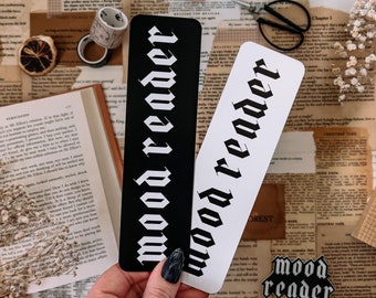 Mood Reader Bookmark, Blackletter, 2in x 7in