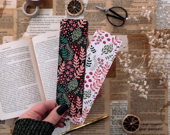 Winter Mint Bookmark, Multiple Colors, 2in x 7in