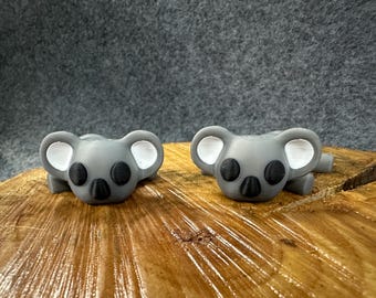 Koala bear 3d printed keychain