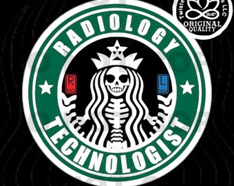 Radiology Technologist sticker, X-Ray, Rad Tech, Hospital, Medical