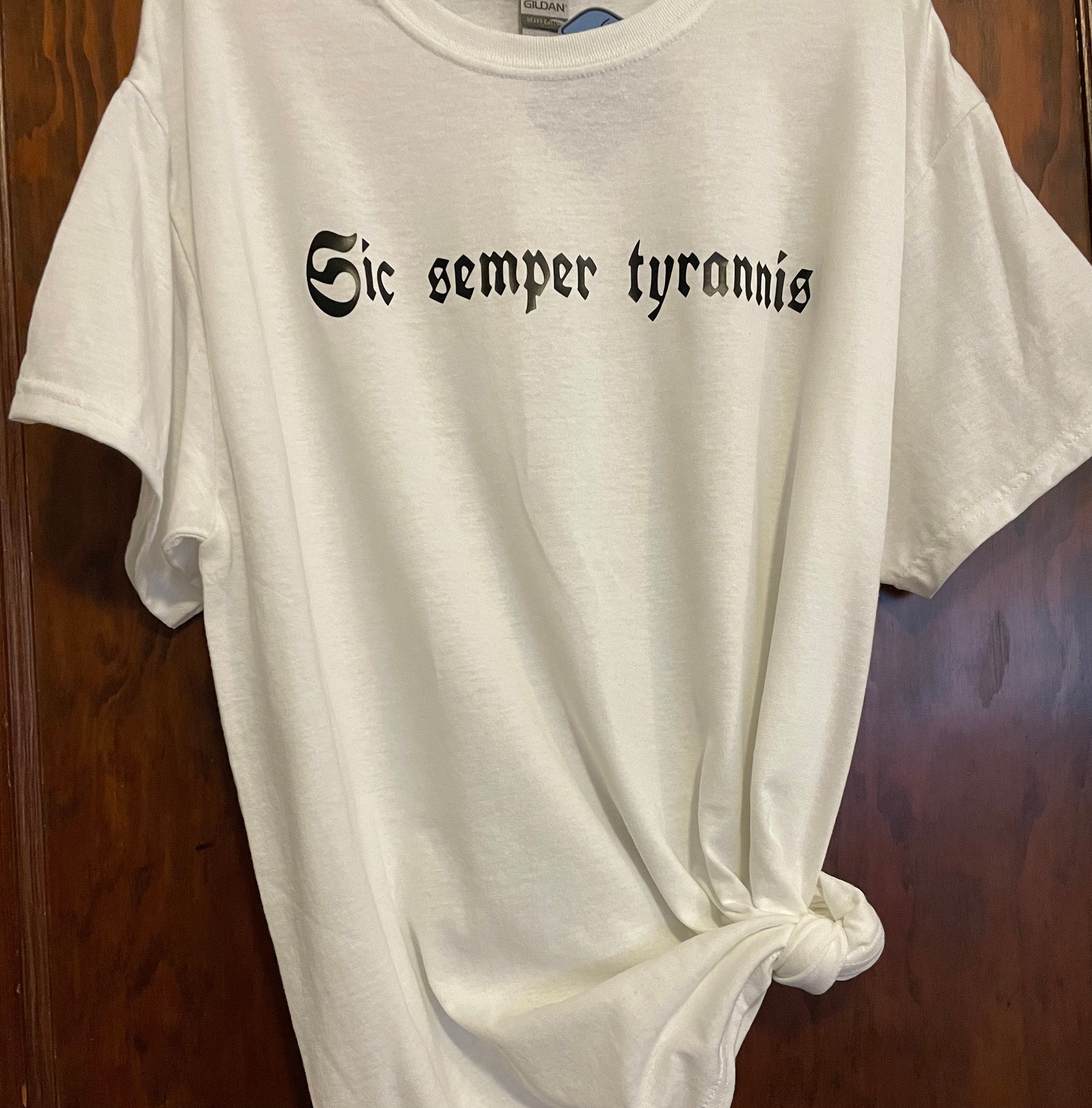 Sic Semper Tyrannis T-shirt Plus Decal Second Amendment | Etsy