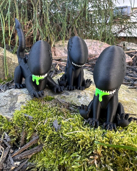 3D printed Xenomorph aliens your choice of each or a pack of all 3