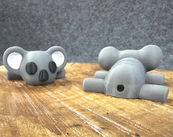 Portachiavi stampato in 3D a forma di orso koala