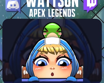 Apex Legends Wattson Nessie Peak Animated Emote for Twitch & Discord