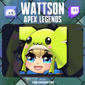 Apex Legends Wattson Nessie Hat Animated Emote for Twitch & Discord