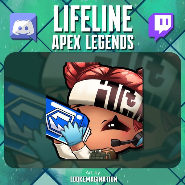 Apex Legends Lifeline Drink Animated Emote for Twitch & Discord