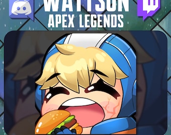 Gesto animado Wattson Eat de Apex Legends para Twitch y Discord
