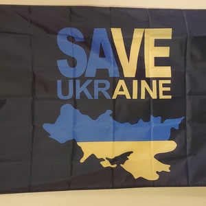 Save Ukraine Flag/Banner #253