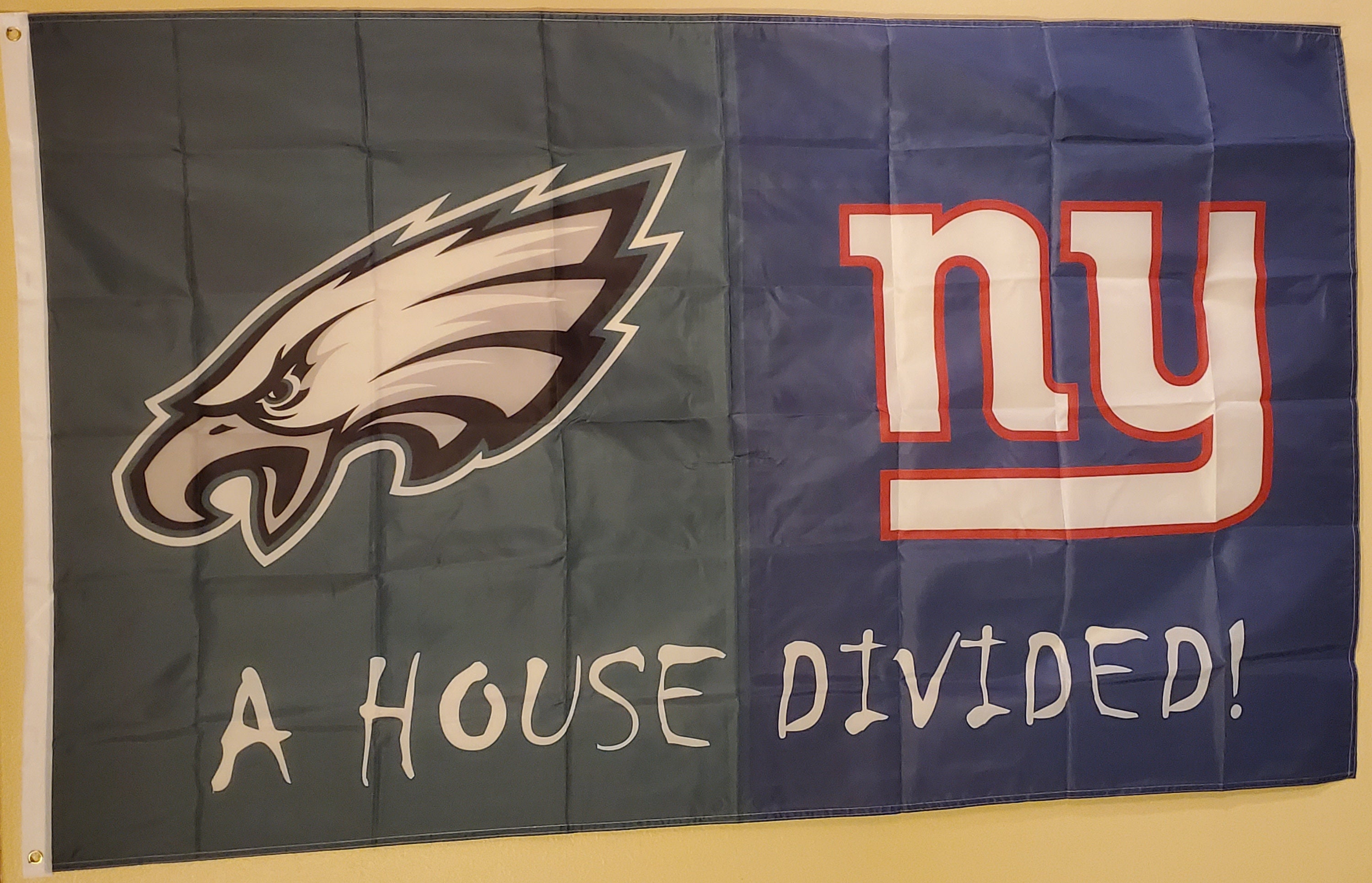 Philadelphia New York House Divided X Flag #244 - Main Image