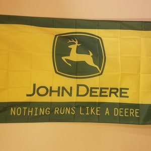 John Deere Nothing Runs Like A Deere 3 x 5 Flag #48