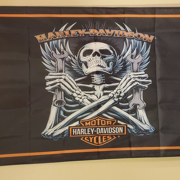 Harley Davidson Banner - Etsy