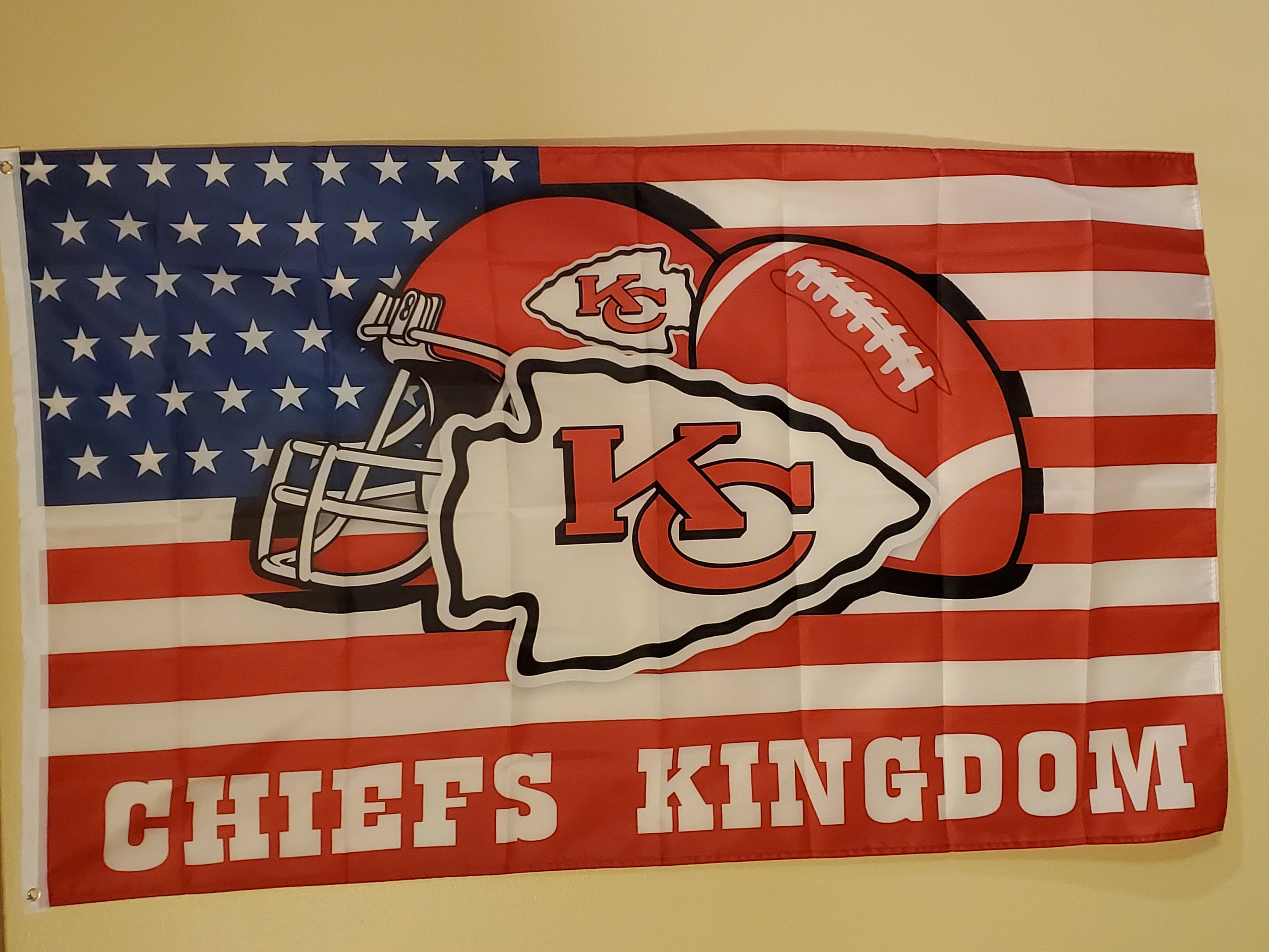 Kansas City Chiefs Kingdom 3 x 5 Flag 116 Etsy