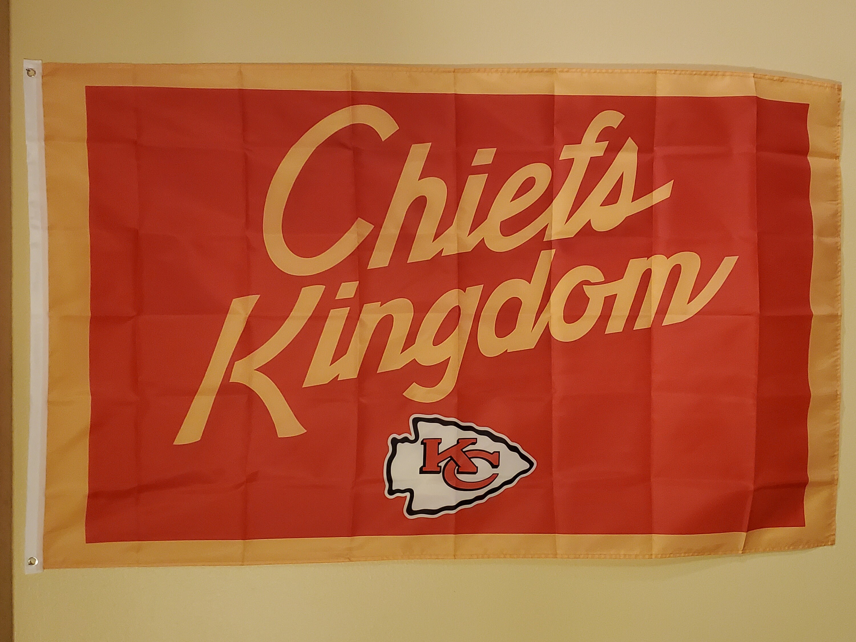 Kansas City Chiefs Kingdom 3 X 5 Flag 118 Etsy