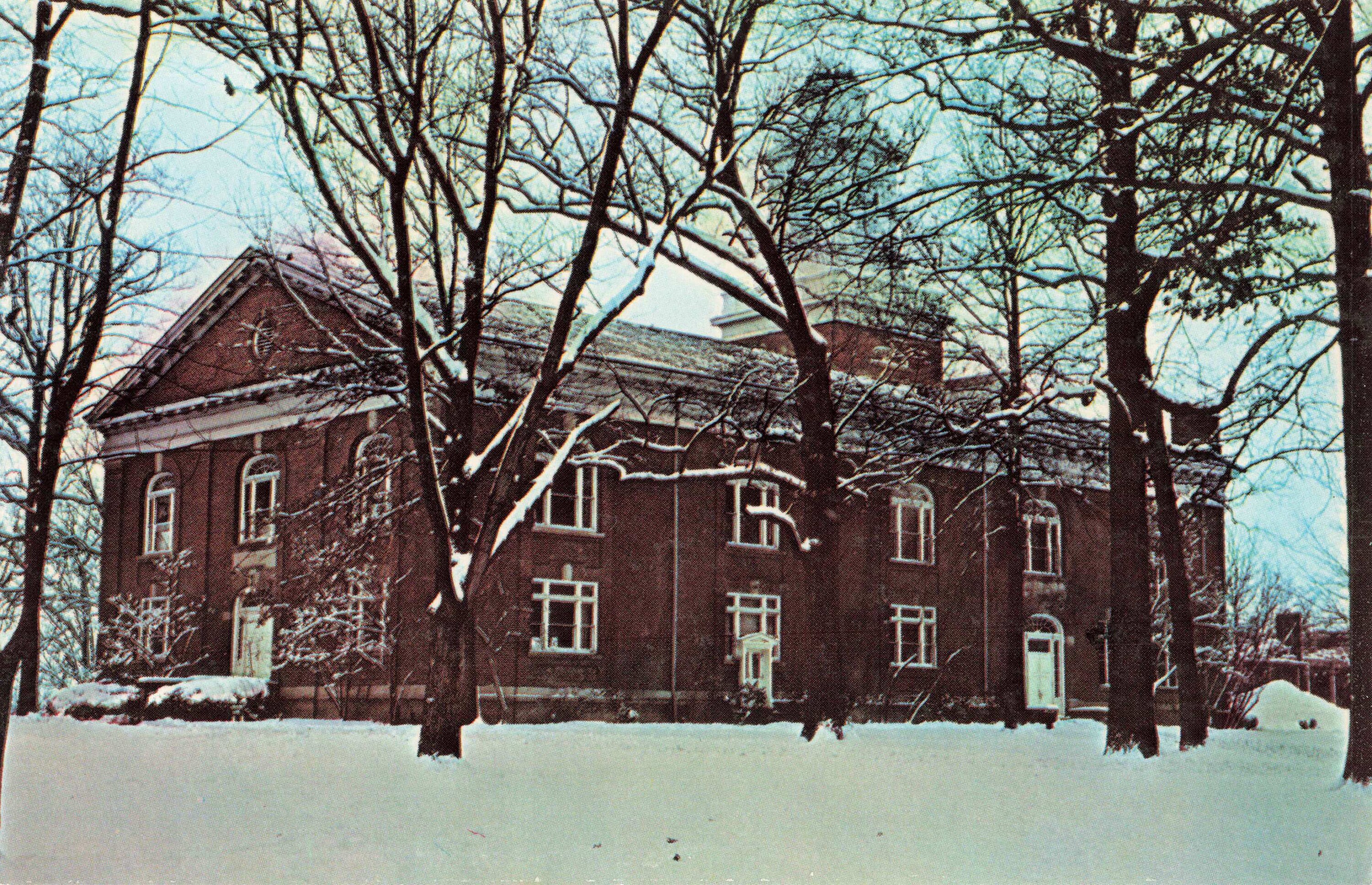 Postal Phelps Stokes Chapel Berea College Kentucky Etsy