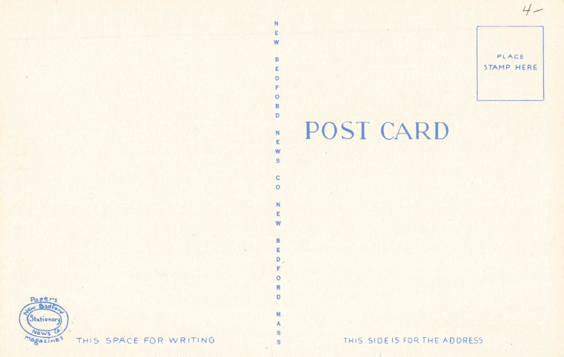 Postcard United States Post Office Middleboro Mass Etsy