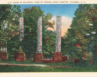 High Hampton Inn Details about   Vintage Linen Postcard Western North Carolina         ACU26
