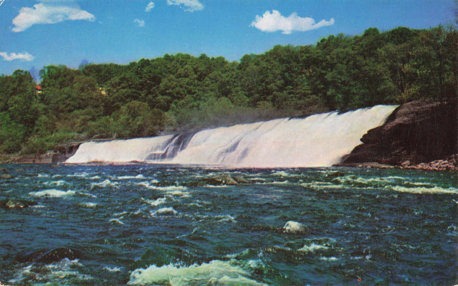 Postcard Prospect Falls on West Canada Creek New York Etsy