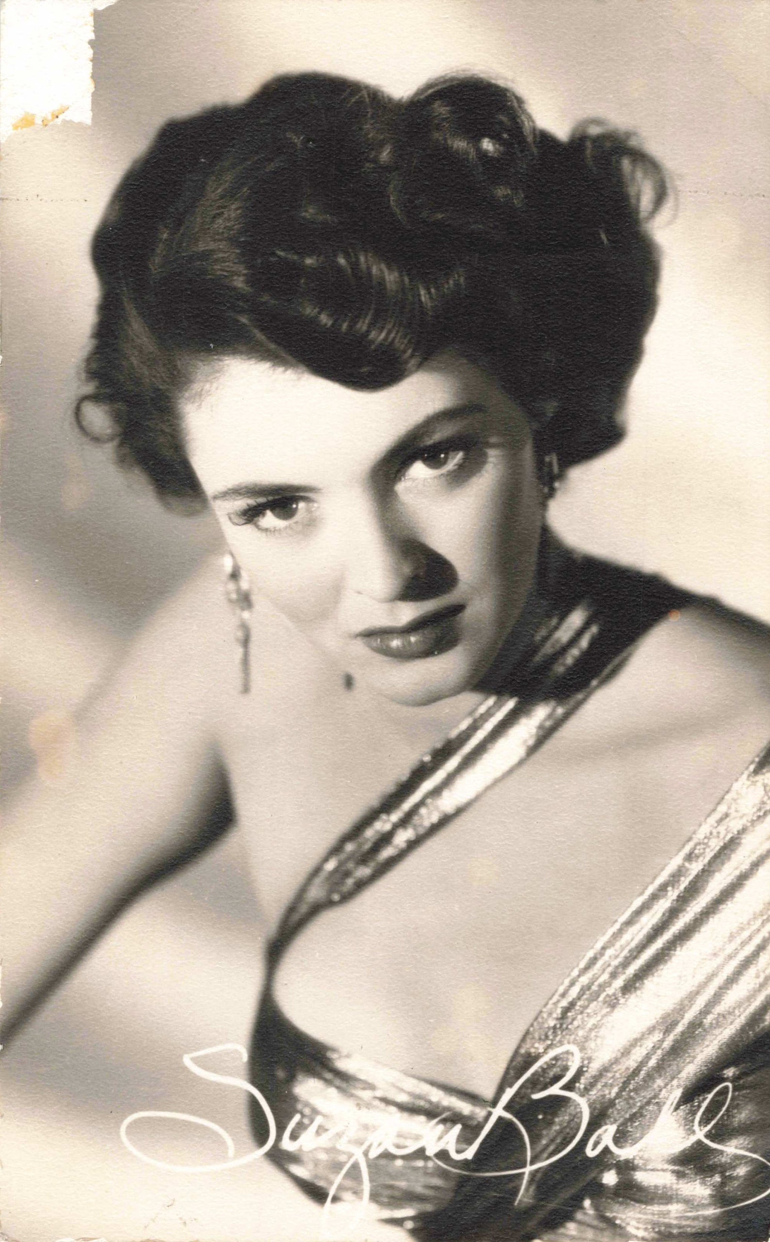 Postcard Suzanne Ball American Actress Etsy(00)
