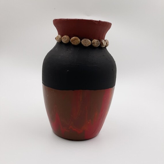 Tribal Vase Etsy