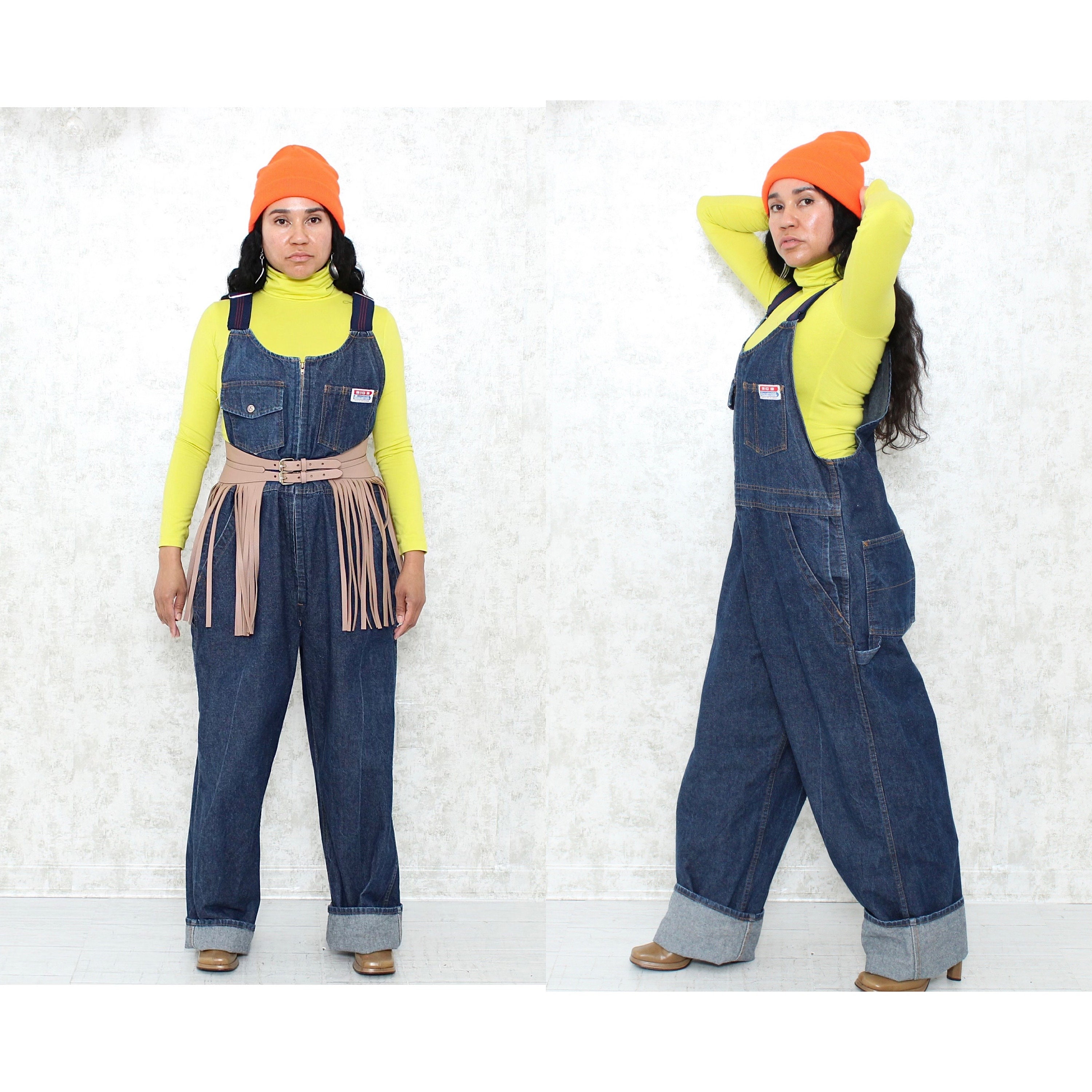 ARGUE OVERSIZED LADY OVERALL DENIM-