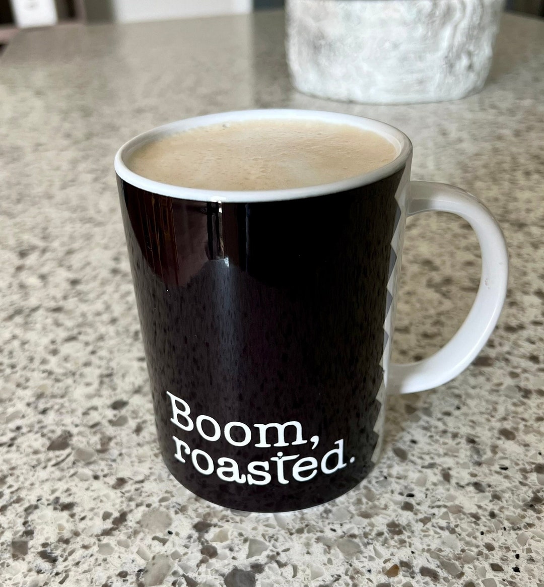 Boom. Roasted. the Office Coffee Mug SVG DIGITAL FILE Etsy Australia