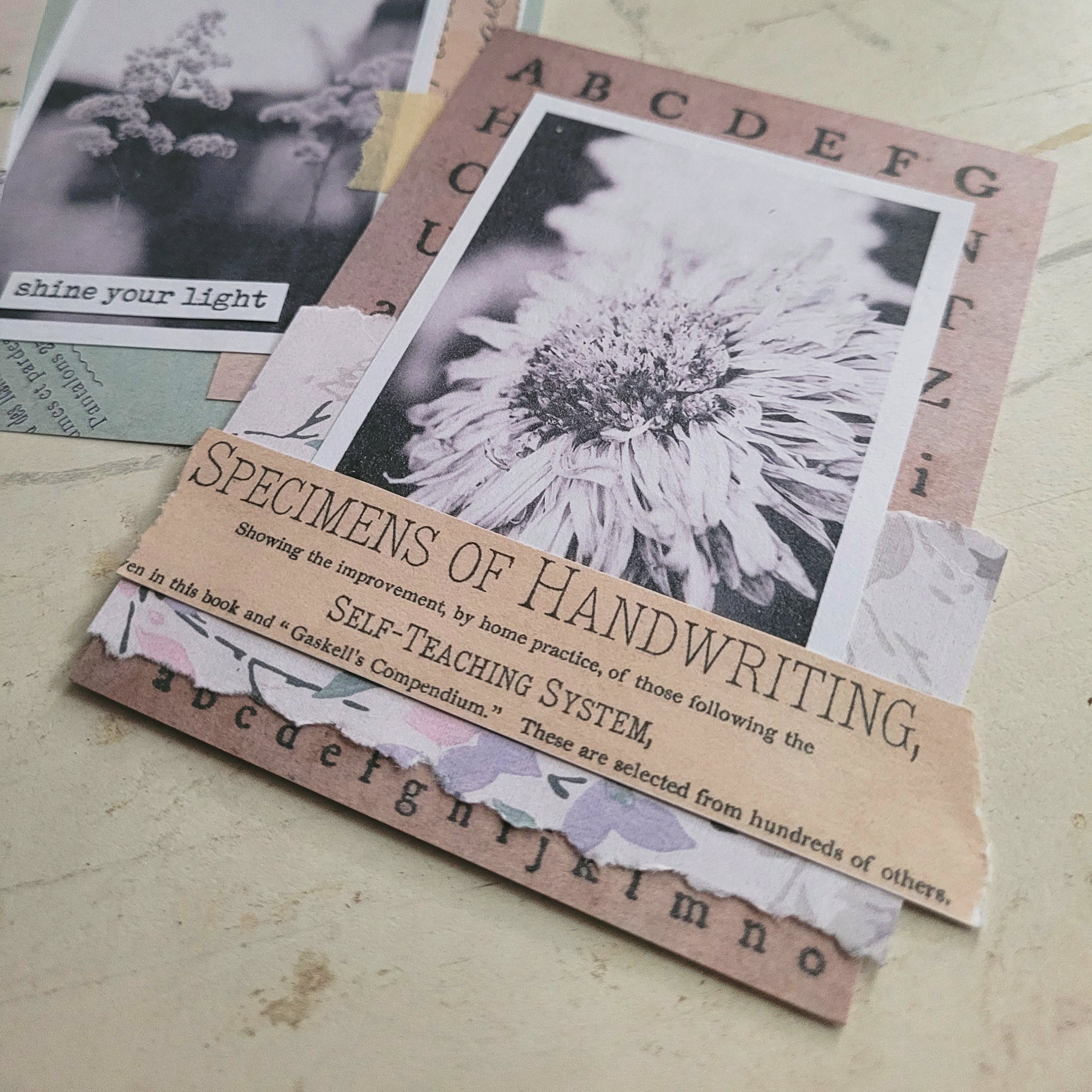 Vintage Floral Ephemera Paper Clusters: Junk Journal Embellishments ...