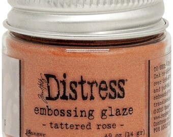 Tim Holtz Embossing Glaze Tattered Rose