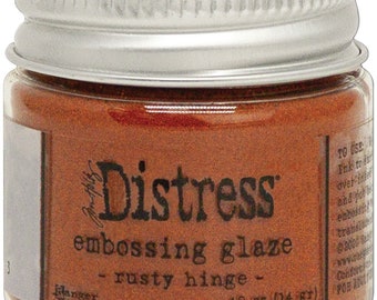 Tim Holtz Embossing Glaze Rusty Hinge