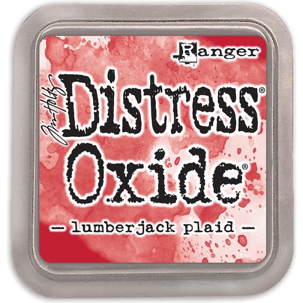 Tim Holtz Distress Oxide Ink Pad Lumberjack Plaid Regular Size Ink Pad