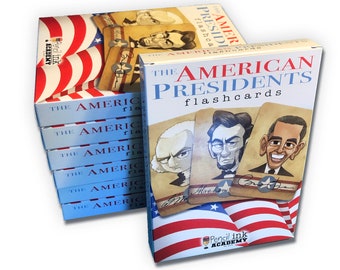 American Presidents - FLASH CARDS - UPDATED to include Joe Biden!