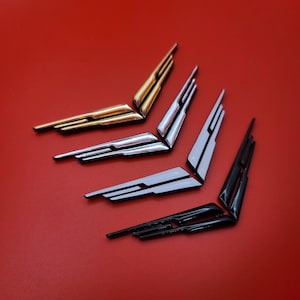 Blackwing Cadillac CUSTOM Emblem, Mod 3D Sticker Free Shipping Replacement