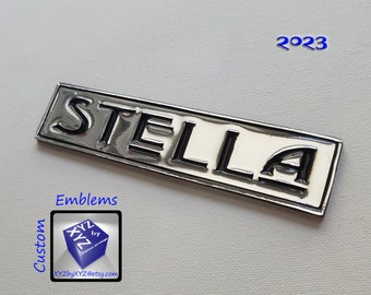 CUSTOM Nameplate Auto Emblem 3D Sticker