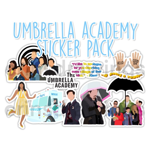 Umbrella Academy Sticker Pack