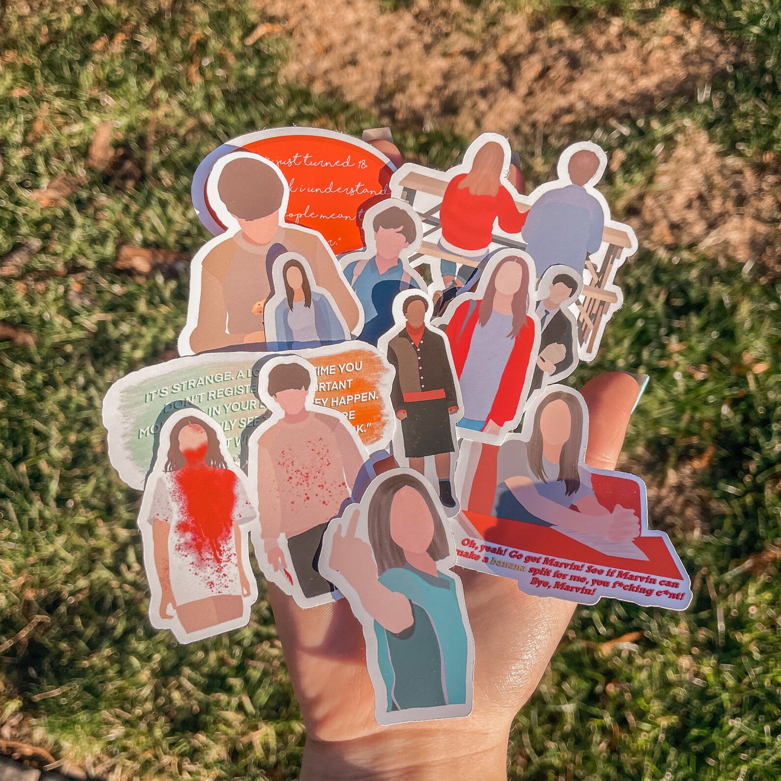 The End Of The Fing World Sticker Pack Etsy The end of the fing world sticker pack etsy