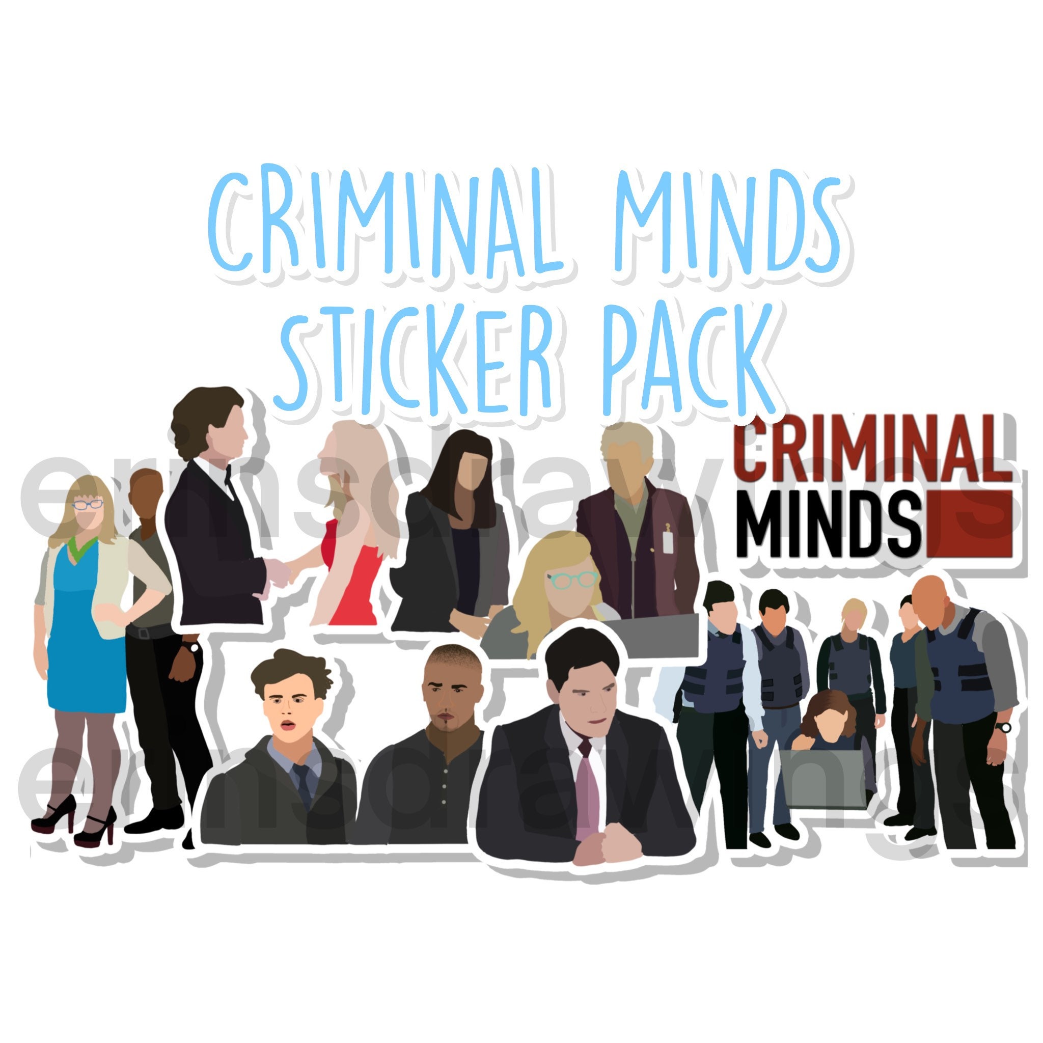 Criminal Minds Sticker Pack