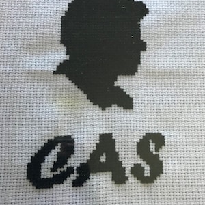 Castiel Cameo Cross Stitch Pattern ONLY
