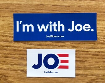 25 PACK Joe Biden For President 2020 Red White Blue Bumper DECAL Sticker 