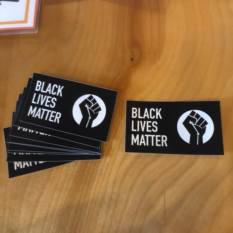 x 5 Black Lives Matter Stickers