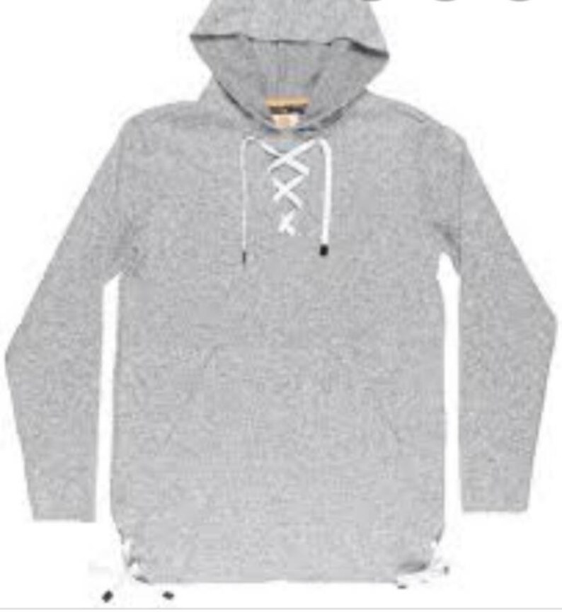 gray polyester hoodie