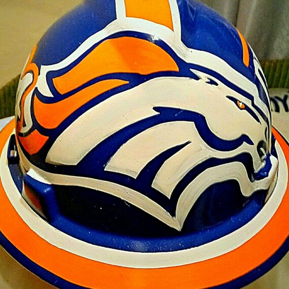 denver broncos hard hat