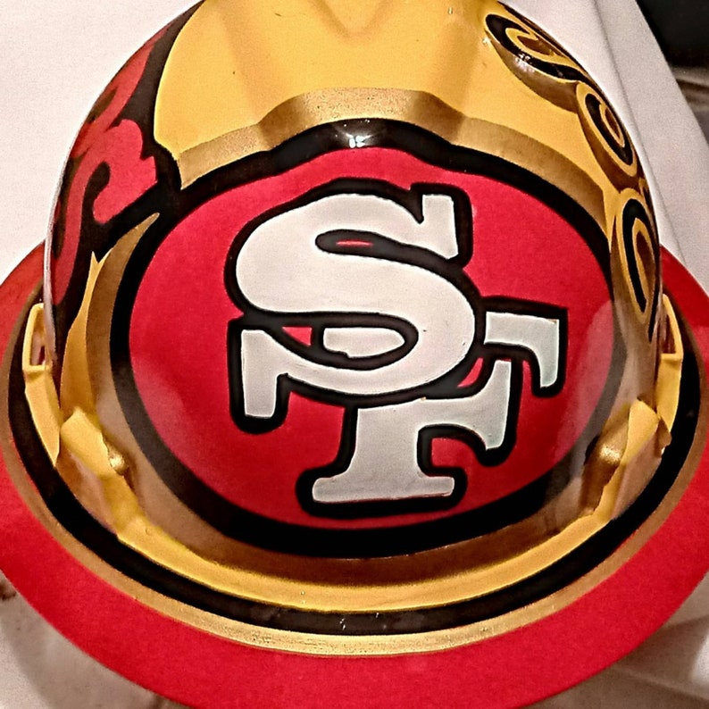 san francisco 49ers hard hat