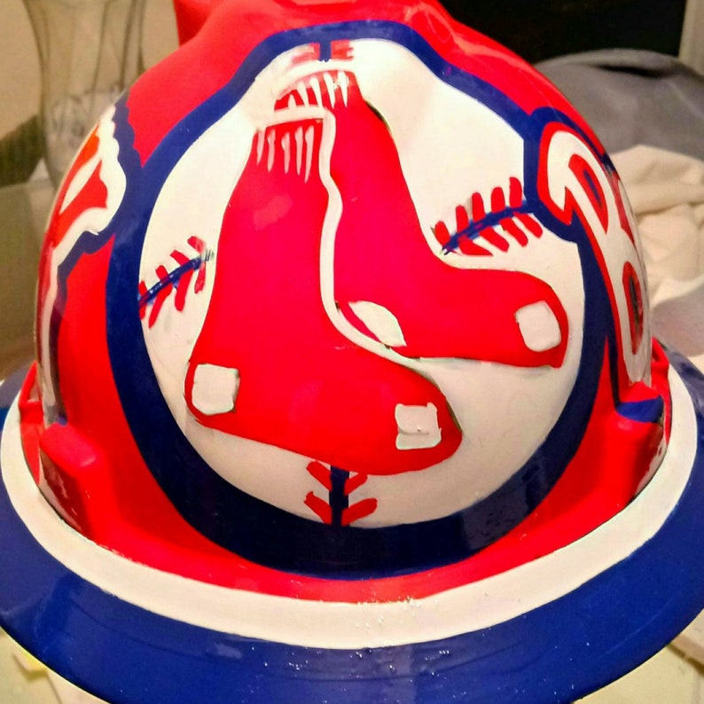 red sox hard hat