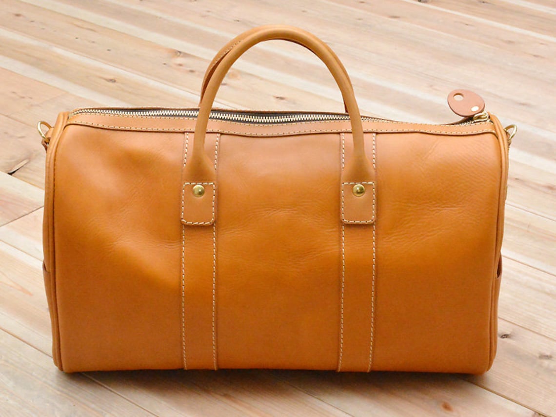 Big Duffle Bag Pattern Pdf Download Leather DIY Etsy
