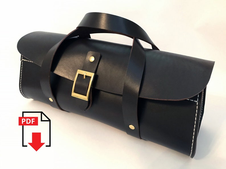 Baguette Bag Pattern Pdf Download Leather DIY Etsy