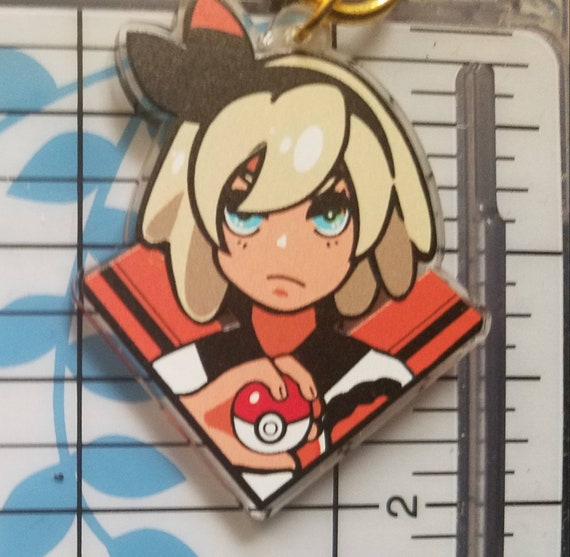 Bea Pokemon Sword And Shield Acrylic Keychain